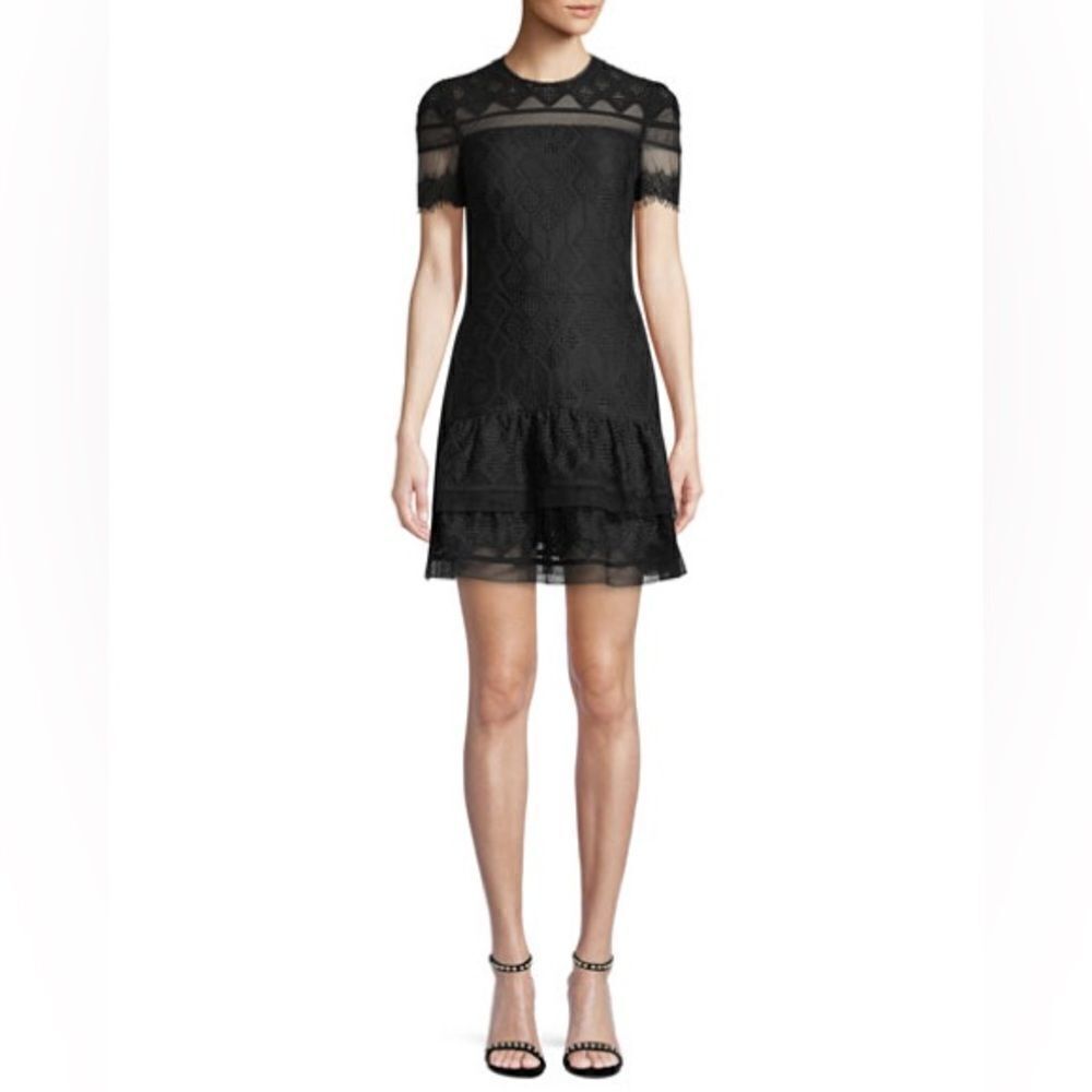 Jonathan Simkhai
Multimedia Threaded Mesh Mini Ruffle Dress size 6 - Picture 15 of 16